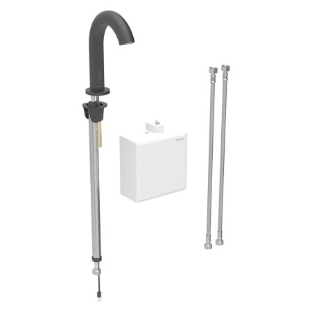 Geberit Piave Waschtischarmatur Standmontage, Batteriebetrieb, mit AP-Funktionsbox