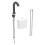 Geberit Piave Waschtischarmatur Standmontage, Batteriebetrieb, mit AP-Funktionsbox