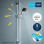 GROHE Vitalio Comfort 110 Brausestangenset 90 cm mit 2 Strahlarten