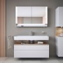 Duravit Qatego Waschtisch 120 x 47 cm, 1 Hahnloch, mit HygieneGlace