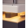 Duravit Qatego Waschtisch 120 x 47 cm, 1 Hahnloch, mit HygieneGlace