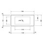 Duravit DuraMaty Badewanne 170 x 80 cm