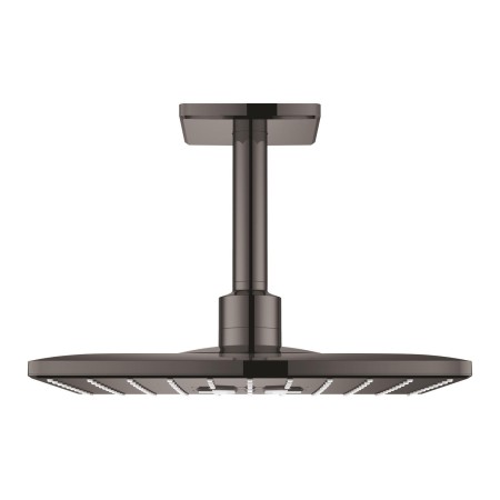 GROHE Rainshower SmartActive 310 Cube Kopfbrauseset mit 2 Strahlarten und Deckenanschluss