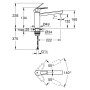 GROHE BauLoop Einhand-Spültischbatterie, DN 15