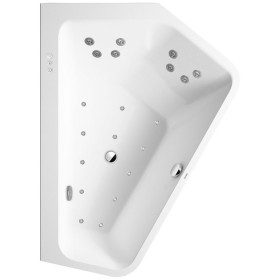 Duravit Paiova 5-Eck Whirlwanne 177 x 130 cm mit Combi-System P, Ecke rechts
