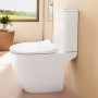 VitrA Sento Stand-WC VitrA Flush 2.0, open back, Tiefspüler ohne Spülrand