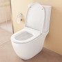 VitrA Sento Stand-WC VitrA Flush 2.0, open back, Tiefspüler ohne Spülrand