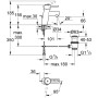 GROHE Concetto Einhand-Waschtischbatterie mit Ablaufgarnitur