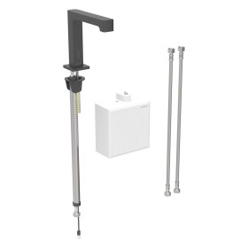 Geberit Brenta Waschtischarmatur Standmontage, Generatorbetrieb, mit AP-Funktionsbox