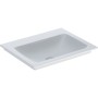 Geberit ONE Möbelwaschtisch 60 cm, Abgang vertikal, ohne Hahnloch, ohne Überlauf