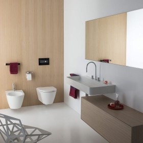 Lavabo LAUFEN Val, encastrable 75 x 42 cm, avec 1 trou de robinet, avec trop-plein