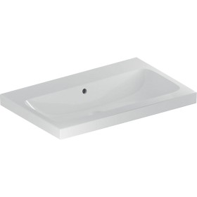 Geberit iCon Light Waschtisch 75 cm ohne Hahnloch, mit Überlauf