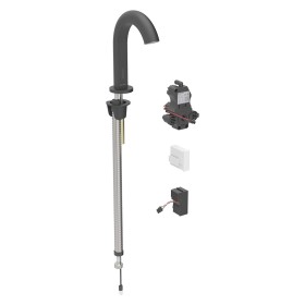Geberit Piave Waschtischarmatur Standmontage, Netzbetrieb, für UP-Funktionsbox