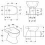 Geberit Renova Standbidet teilgeschlossene Form