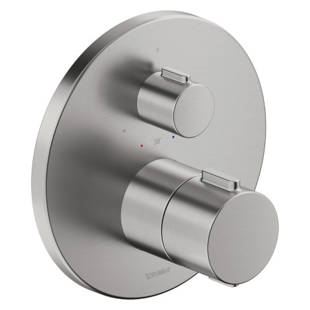 Duravit Thermostatarmaturen Thermostat Unterputz Set, 1 Verbraucher, rund