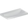 Geberit iCon Light Waschtisch 75 cm verkürzte Ausladung, ohne Hahnloch, ohne Überlauf