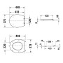 Duravit Universal WC-Sitz oval mit Absenkautomatik