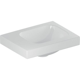 Geberit iCon Light Handwaschbecken 38 cm ohne Hahnloch, links