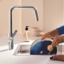 GROHE Blue Pure Start Einhand-Spültischarmatur Starter Set mit Mini Aktivkohlefilter