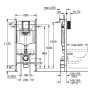 GROHE Solido Compact 2 in 1-Set für WC, Bauhöhe 113 cm