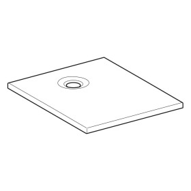 Geberit Nemea Rechteckduschwanne 80 x 140 cm