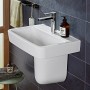 Villeroy & Boch O.novo Handwaschbecken 45 x 37 cm ohne Überlauf, 1 Hahnloch