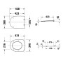 Duravit Universal WC-Sitz D-shaped mit Absenkautomatik