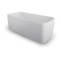 Duravit Qatego Rechteck-Badewanne 180 x 80 cm, freistehend
