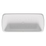 Duravit Qatego Rechteck-Whirlwanne mit Air-System 180 x 80 cm, freistehend