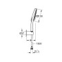 GROHE Rainshower SmartActive 130 Cube Wandhalterset