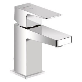 Duravit Manhattan Einhebel-Waschtischarmatur S FreshStart mit Zugstangen-Ablaufgarnitur
