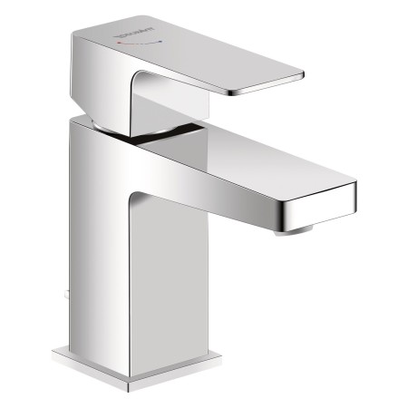 Duravit Manhattan Einhebel-Waschtischarmatur S FreshStart mit Zugstangen-Ablaufgarnitur