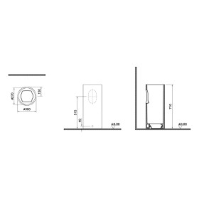 VitrA Liquid Standsäule