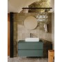 Roca Ona Aufsatz-Waschtisch 55 x 34,5 cm Becken links, rechteckig