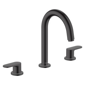 hansgrohe Vernis Blend 3-Loch Waschtischarmatur mit Zugstangen-Ablaufgarnitur