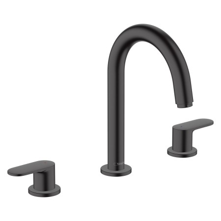 hansgrohe Vernis Blend 3-Loch Waschtischarmatur mit Zugstangen-Ablaufgarnitur