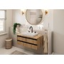 hansgrohe Vernis Blend 3-Loch Waschtischarmatur mit Zugstangen-Ablaufgarnitur