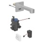 Geberit Brenta Waschtischarmatur Wandmontage, Netzbetrieb, für UP-Funktionsbox