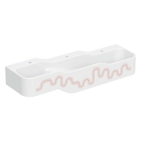 Geberit Bambini Spiel- und Waschlandschaft, 3 Waschplätze, tieferes Becken rechts