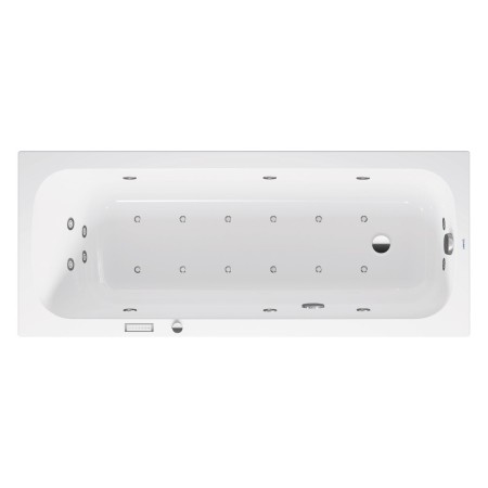 Duravit Qatego Rechteck-Whirlwanne mit Combi-System E 170 x 70 cm, Einbauversion