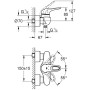 GROHE Eurostyle Einhand-Brausebatterie DN 15