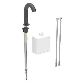 Geberit Piave Waschtischarmatur Standmontage, Batteriebetrieb, mit AP-Funktionsbox