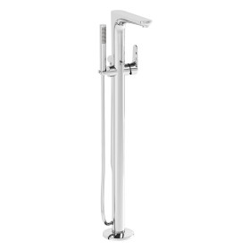 VitrA Root Round Einhebel-Wannenfüll- und Brausearmatur für Bodenmontage