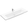 Villeroy & Boch Subway 3.0 Schrankwaschtisch 130 cm, mit 1 Hahnloch, ohne Überlauf
