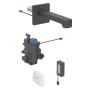 Geberit Brenta Waschtischarmatur Wandmontage, Batteriebetrieb, für UP-Funktionsbox