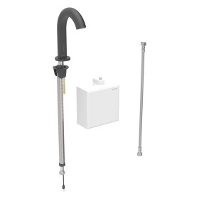 Geberit Piave Waschtischarmatur Standmontage, Generatorbetrieb, mit AP-Funktionsbox