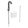 Geberit Piave Waschtischarmatur Standmontage, Generatorbetrieb, mit AP-Funktionsbox