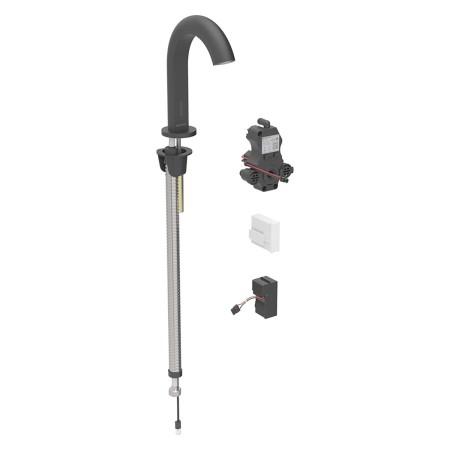 Geberit Piave Waschtischarmatur Standmontage, Netzbetrieb, für UP-Funktionsbox