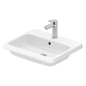 Duravit Qatego Einbauwaschtisch 55 x 45,5 cm, 1 Hahnloch