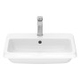 Duravit Qatego Einbauwaschtisch 55 x 45,5 cm, 1 Hahnloch